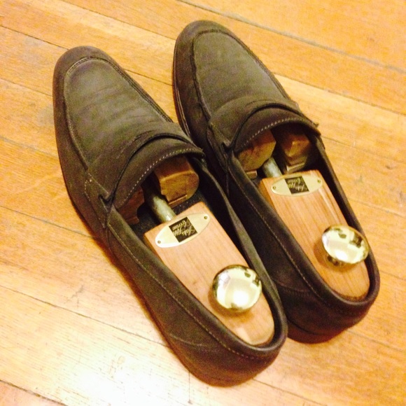 'Kenneth Cole' Slate Gray Textured Loafers 10.5 - Picture 2 of 6